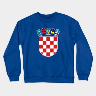 Croatia Coat of Arms Crewneck Sweatshirt